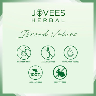 Jovees Herbal Jojoba & Neem Face Scrub | With Liquorice Extract & Wheatgerm Extract | For Oily Skin | Removes Dead Skin Cells | Improves Skin Elasticity |100gm